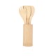 Estia Εργαλεία Μαγειρικής Bamboo Essentials Με Θήκη 4 Τμχ