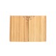 Σετ Αλατοπίπερο Ξύλινο Με Βάση Καφέ 2τμχ Bamboo Essentials Estia 