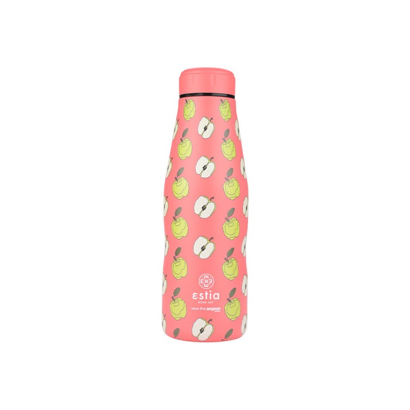 Estia Θερμός Travel Flask Save The Aegean 500ml Apple Odyssey