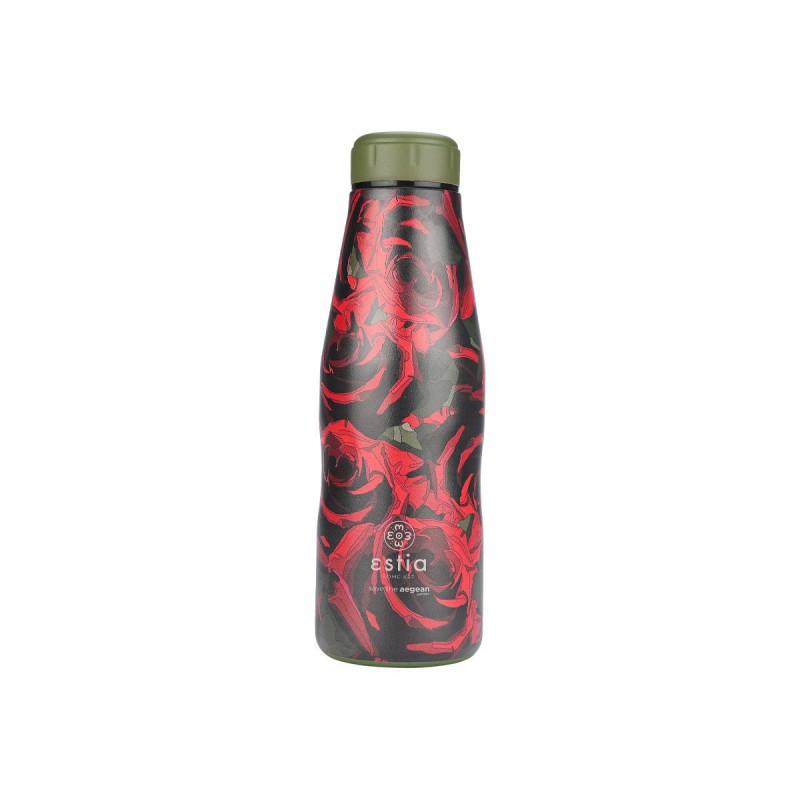 Estia Θερμός Travel Flask Save The Aegean 500ml Twilight Rose