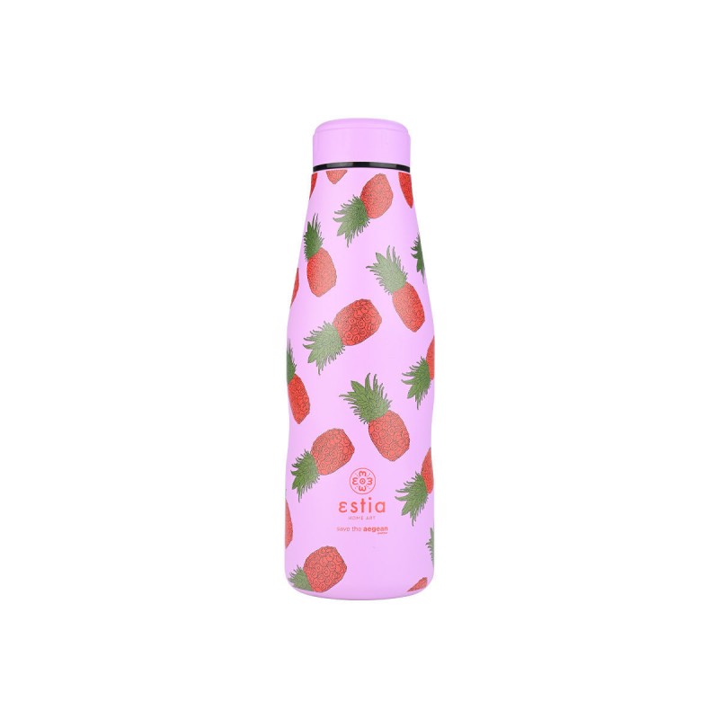 Estia Θερμός Travel Flask Save The Aegean 500ml Tropic Tango