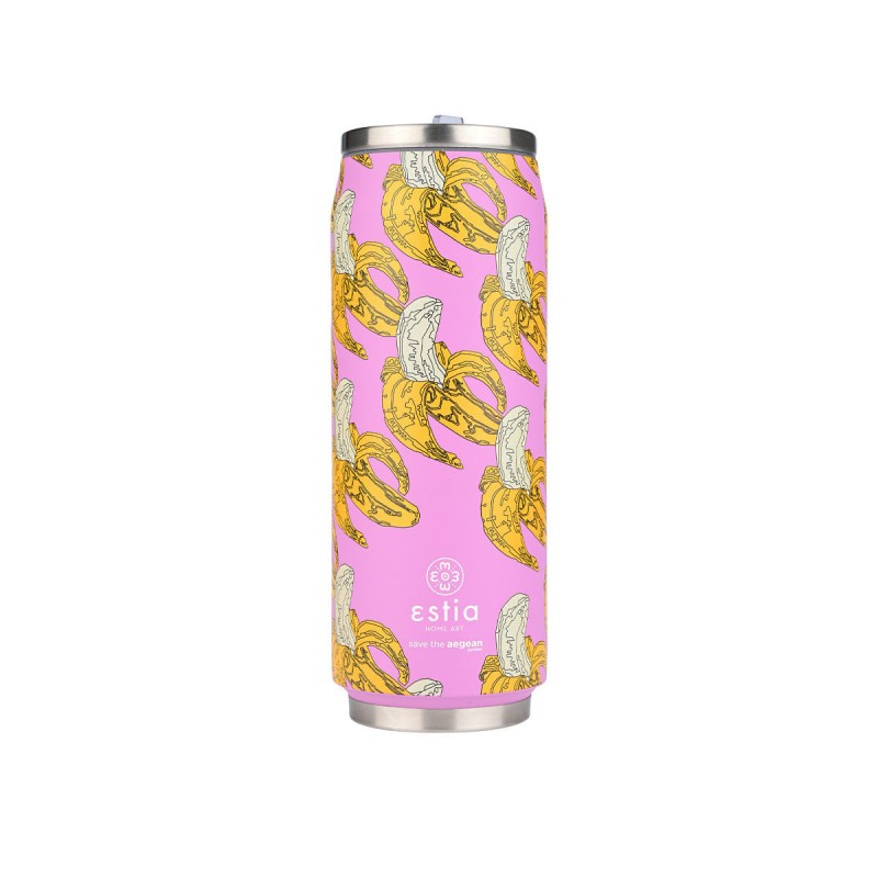 Estia Θερμός Travel Cup Save The Aegean 500ml Banana Swirl