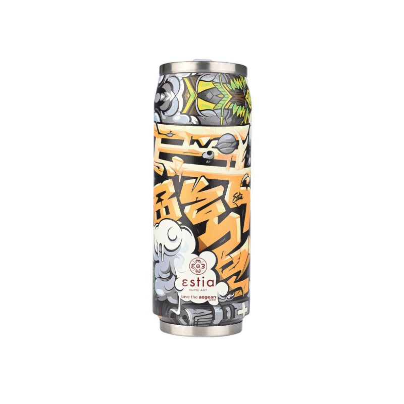 Estia Θερμός Travel Cup Save The Aegean 500Ml Graffiti Rhythm