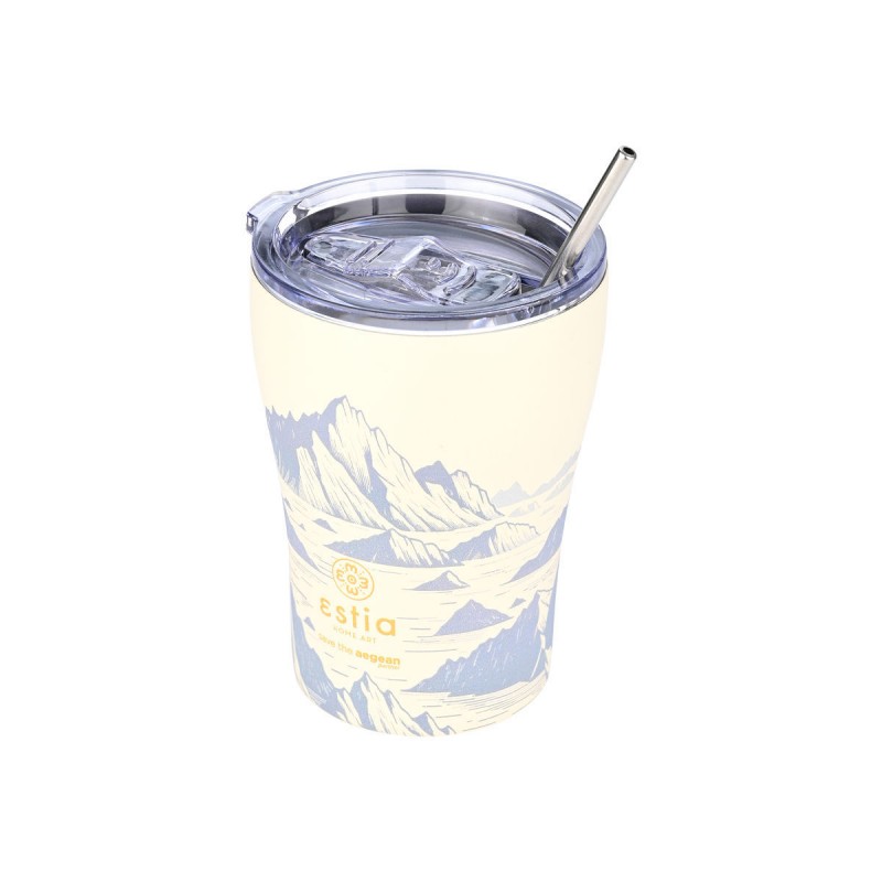 Estia Θερμός Coffee Mug Save The Aegean 350ml Alpine Essence