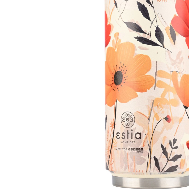 Estia Θερμός Travel Cup Save The Aegean 500Ml Summer Reverie