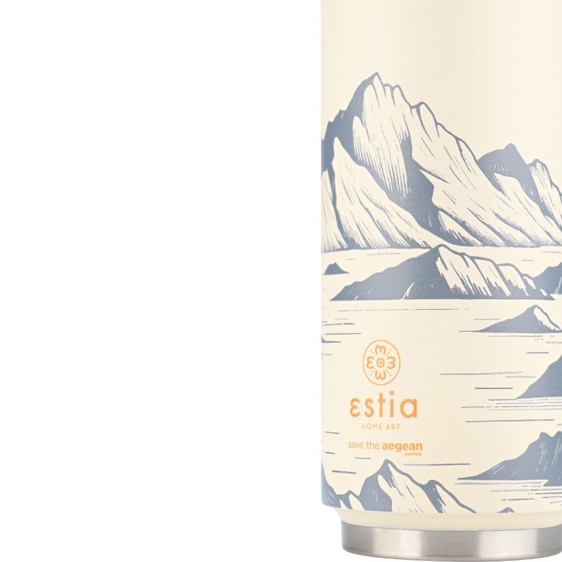Estia Θερμός Travel Cup Save The Aegean 500ml Alpine Essence