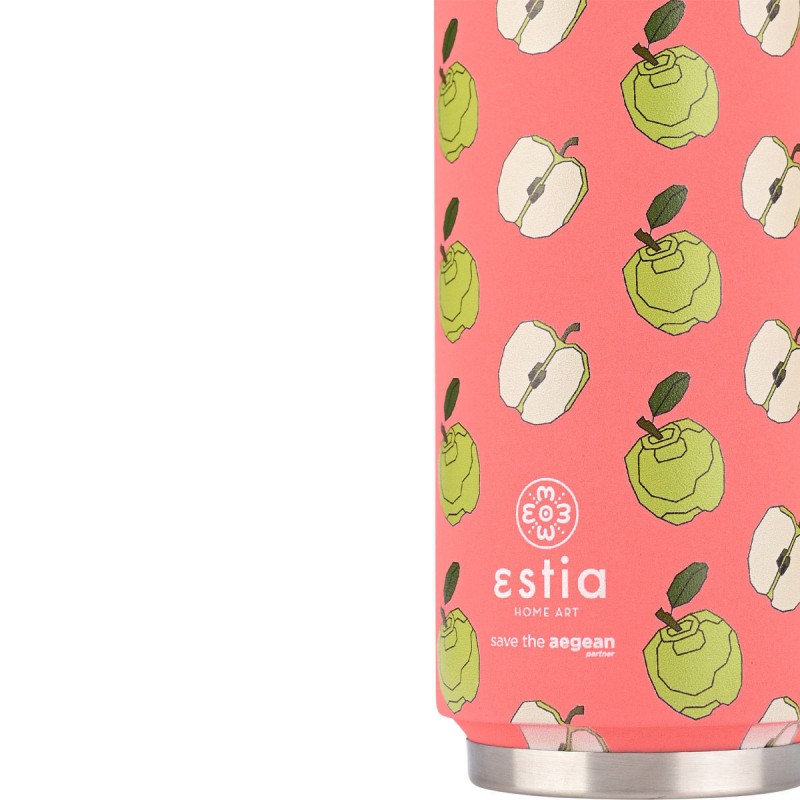 Estia Θερμός Travel Cup Save The Aegean 500ml Apple Odyssey
