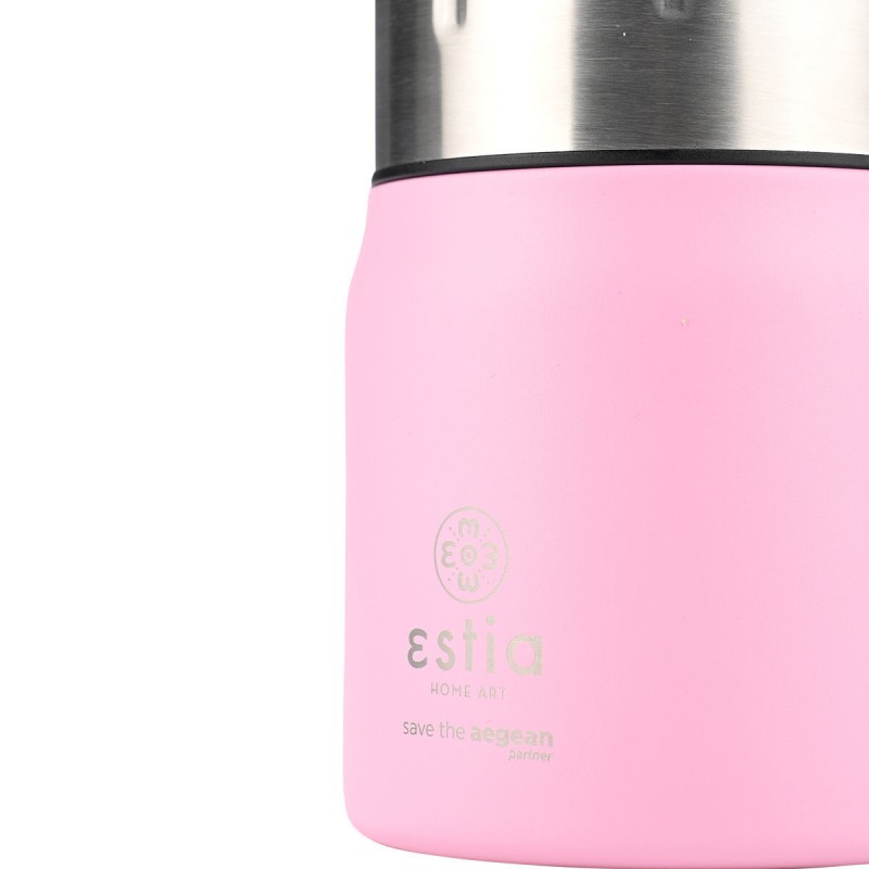 Δοχείο Φαγητού Θερμός Inox Aegean 0.5lt Blossom Rose Estia 