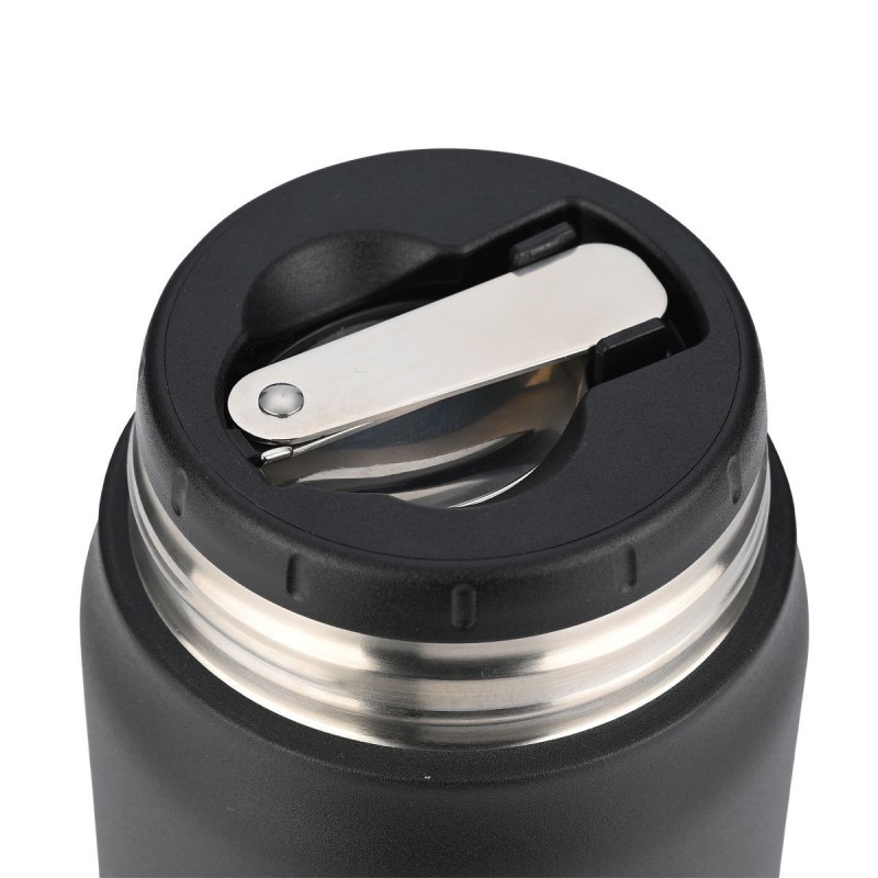 Estia Θερμός Lunch Pot Save The Aegean 0.5lt Midnight Black