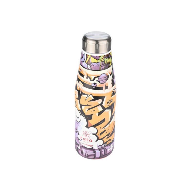 Estia Θερμός Travel Flask Save The Aegean 500Ml Graffiti Rhythm