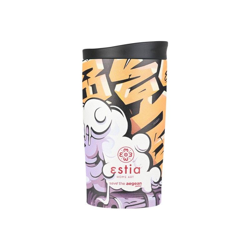 Θερμός Travel Mug Save The Aegean 350ml Graffiti Rhythm Estia 