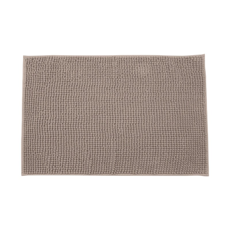 Πατάκι Μπάνιου Beads Καφέ 80x50Eκ. Estia 