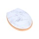 Estia Καπάκι Τουαλέτας Marble Με Μεντεσέδες Από Κράμα Ψευδαργύρου