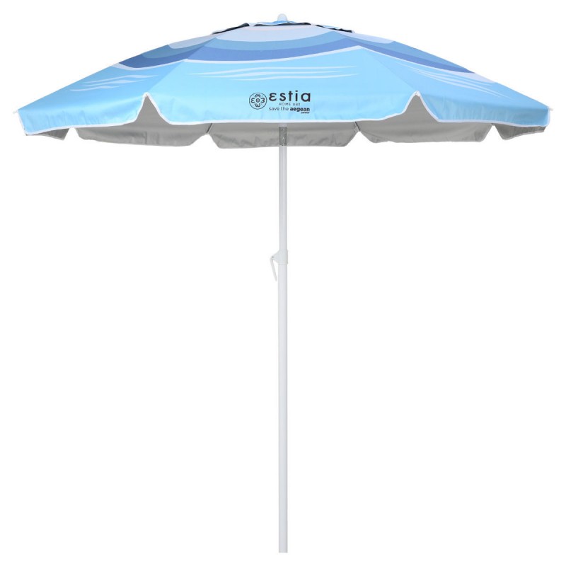 Estia Ομπρέλα Θαλάσσης Serene Shores Με Προστασία UPF 50+ Αλουμινίου 2M