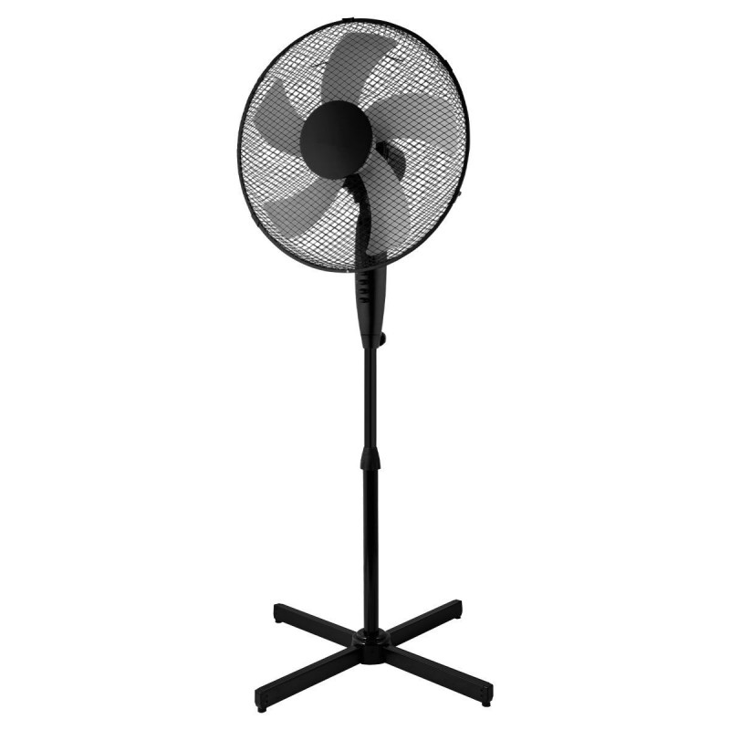 Estia Ανεμιστήρας Σταντ Επιδαπέδιος Aeropulse 40cm 50w Μαύρος