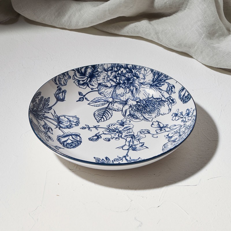 Estia Πιάτο Βαθύ Garden Πορσελάνινο 21Cm