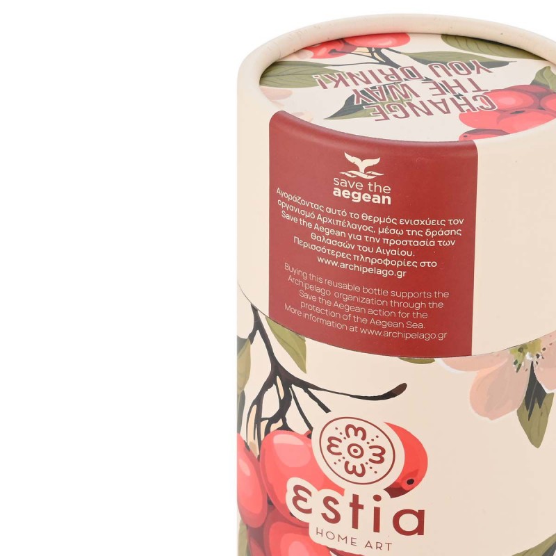 Estia Θερμός Travel Cup Save The Aegean 500Ml Sakura Whisper