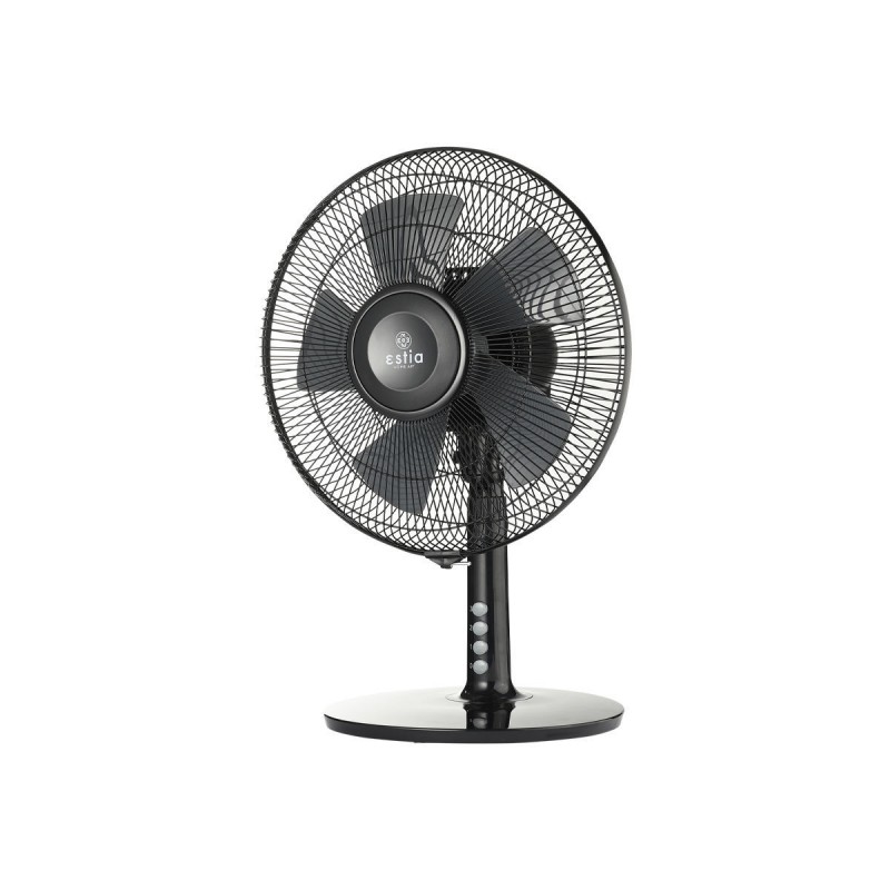Estia Ανεμιστήρας Επιτραπέζιος Levanto 30cm 45w Μαύρος