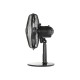 Estia Ανεμιστήρας Επιτραπέζιος Levanto 30cm 45w Μαύρος
