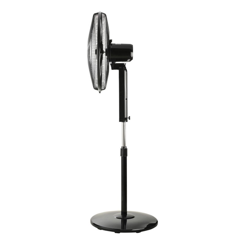 Estia Ανεμιστήρας Σταντ Επιδαπέδιος BOW 45cm 75w Μαύρος Με Τηλεχειριστήριο