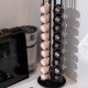 Estia Βάση Για Κάψουλες Espresso Metal Black Μεταλλική 40 Θέσεων Μαύρη