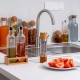 Μπουκάλια Για Λάδι & Ξύδι Γυάλινο 500ml Mε Ροή Σετ 3 Τεμ Estia 