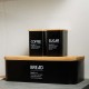 Βάζο Για Καφέ Με Καπάκι Ξύλινο Καφέ 10x10x13Εκ Essentials Estia 