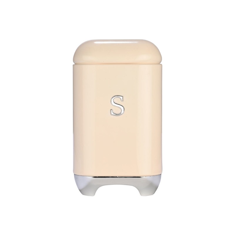 Δοχείο Για Ζάχαρη Epoque Μεταλλικό 11x18.8cm Κρεμ Estia