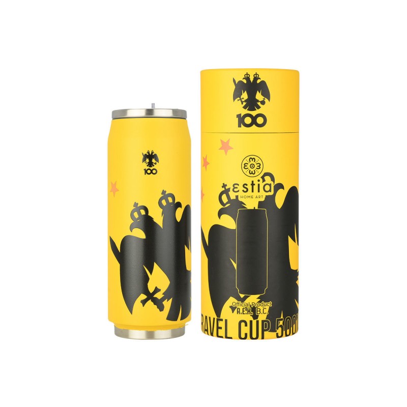 Θερμός Travel Cup AEK BC Edition 500ml Estia