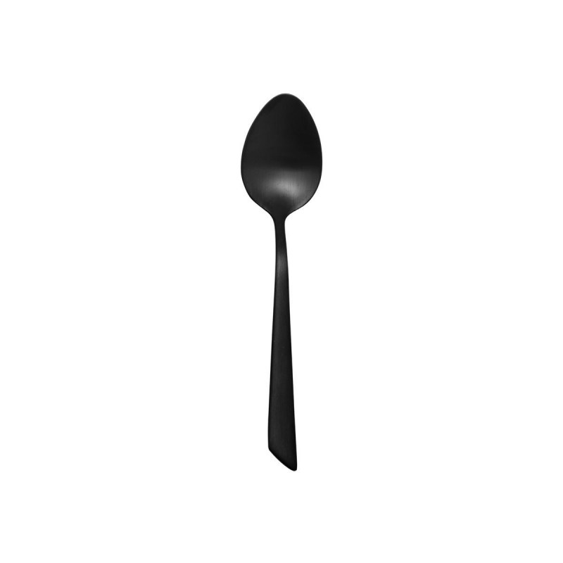 Estia Κουτάλι Γλυκού Edge Black Ανοξείδωτο Ατσάλι 18/0 Μαύρο Mατ