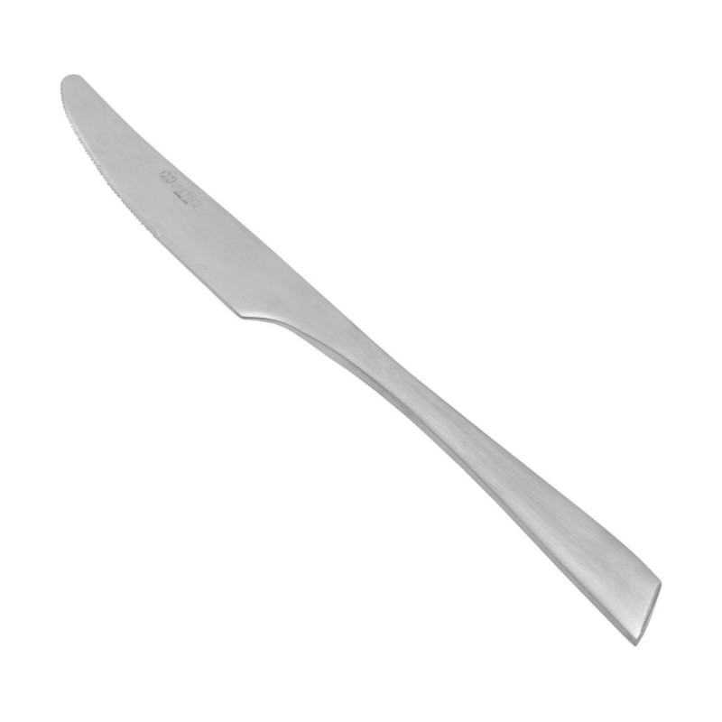 Μαχαίρι Φαγητού Edge Silver Ανοξείδωτο Ατσάλι 18/0 Mατ Estia 