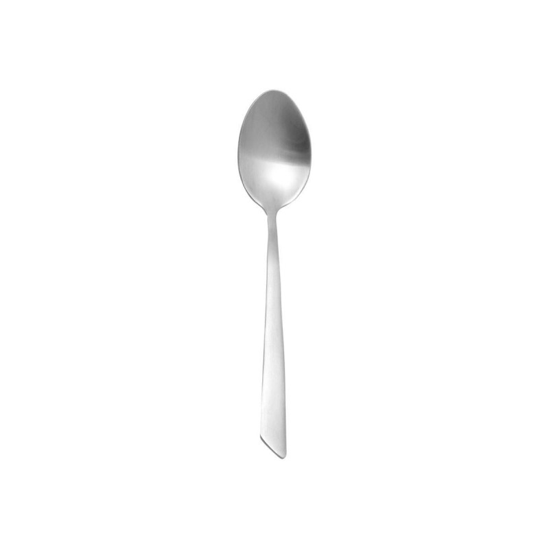 Estia Κουτάλι Γλυκού Edge Silver Ανοξείδωτο Ατσάλι 18/0 Mατ