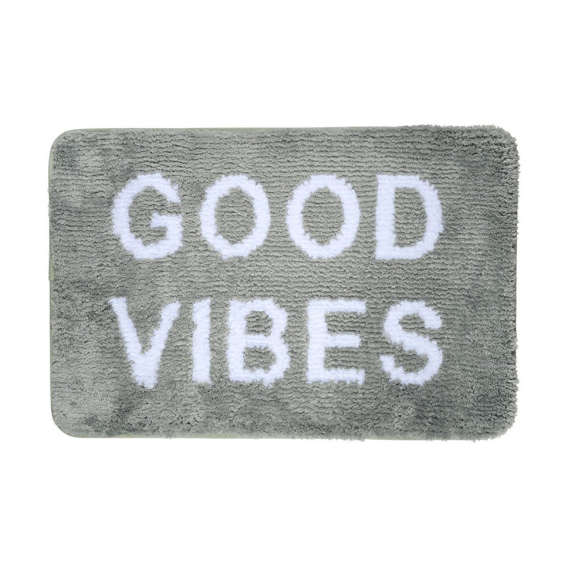 Πατάκι Μπάνιου Microfiber Good Vibes Μέντα 40x60Eκ. Estia 