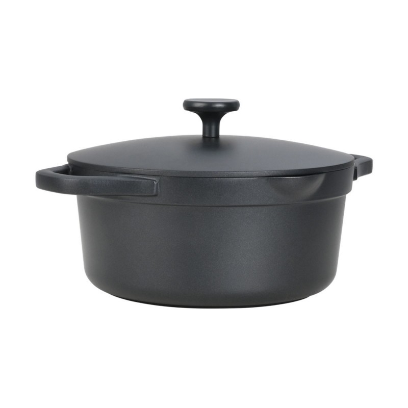 Κατσαρόλα Βαθιά Ceramiq από Χυτό Αλουμίνιο 4.4lt / 24εκ. Estia