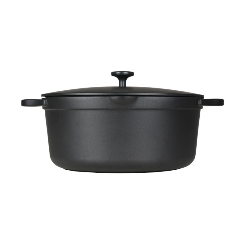 Κατσαρόλα Βαθιά Ceramiq από Χυτό Αλουμίνιο 4.4lt / 24εκ. Estia