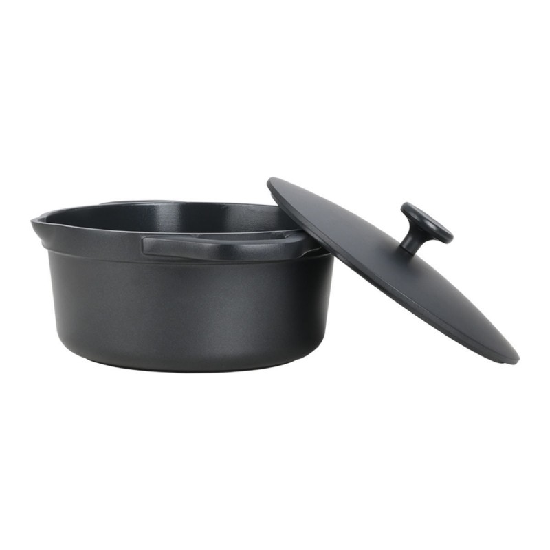 Κατσαρόλα Βαθιά Ceramiq από Χυτό Αλουμίνιο 4.4lt / 24εκ. Estia