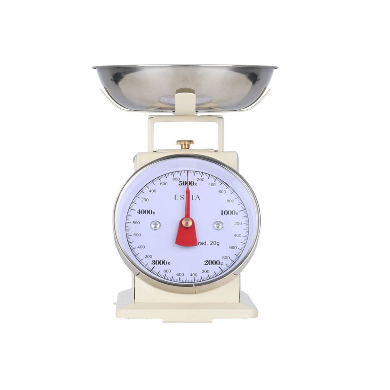 Αναλογική Ζυγαριά Κουζίνας Με Κάδο έως 5kg Μπεζ Allure Estia 