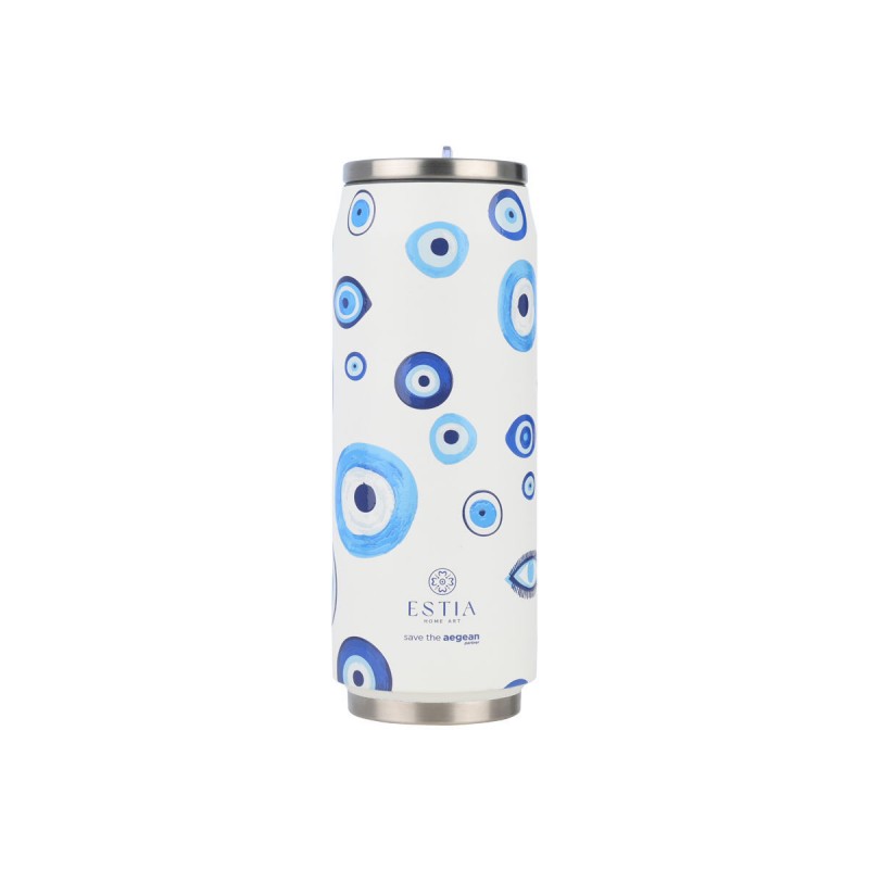 Estia Θερμός Travel Cup Save The Aegean 500ml Spirit Of Luck