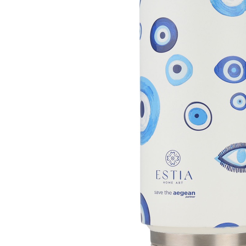 Estia Θερμός Travel Cup Save The Aegean 500ml Spirit Of Luck