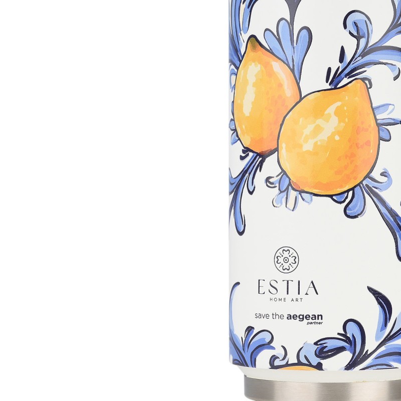 Estia Θερμός Travel Cup Save The Aegean 500ml Amalfi Coast