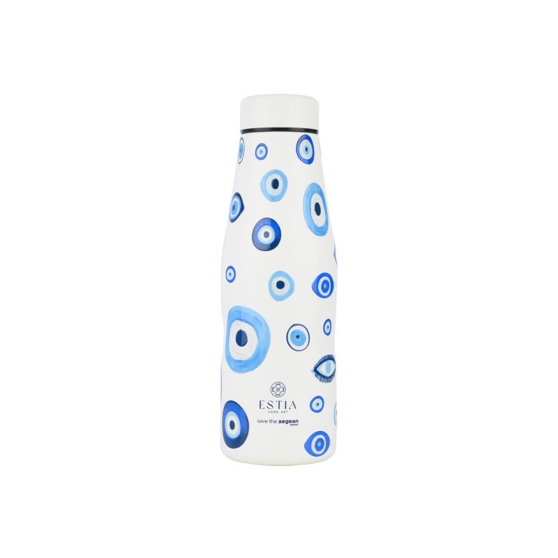 Estia Θερμός Travel Flask Save The Aegean 500ml Spirit Of Luck