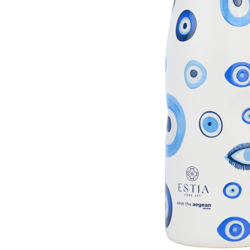 Estia Θερμός Travel Flask Save The Aegean 500ml Spirit Of Luck