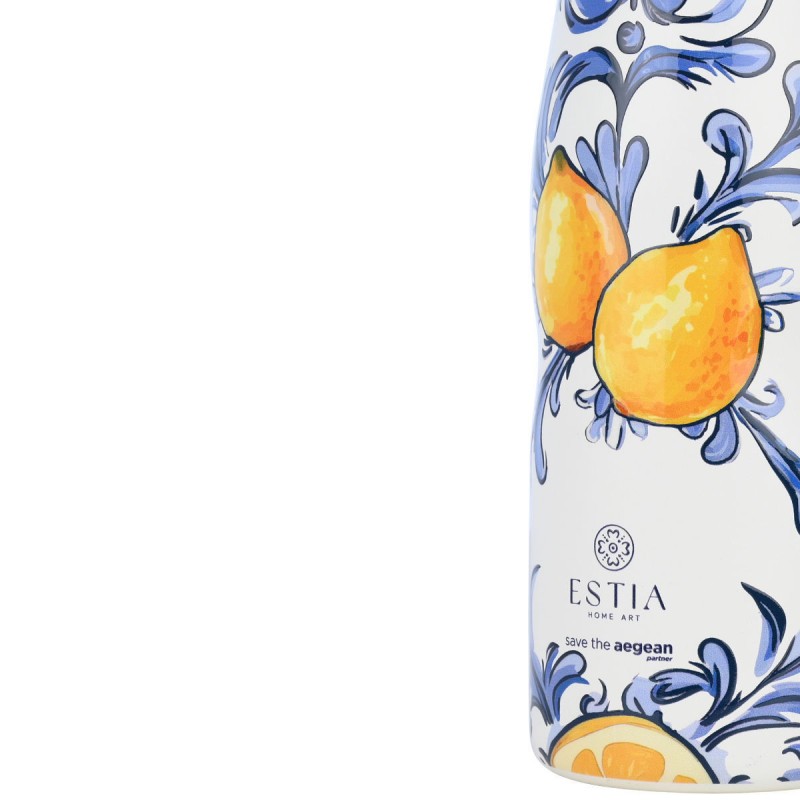 Estia Θερμός Travel Flask Save The Aegean 500ml Amalfi Coast