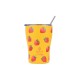 Estia Θερμός Coffee Mug Save The Aegean 350ml Berry Bright