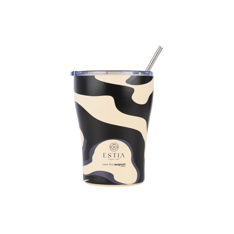 Estia Θερμός Coffee Mug Save The Aegean 350ml Bold Drift