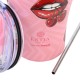 Estia Θερμός Coffee Mug Save The Aegean 350ml Blush Pop