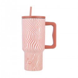 Estia Θερμός Straw Tumbler Xl Save The Aegean 900ml Soft Ripple