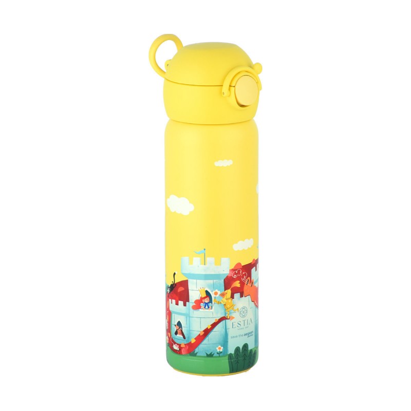 Estia Θερμός Παιδικό Wonder Bottle Save The Aegean 500ml Fortress Dragon