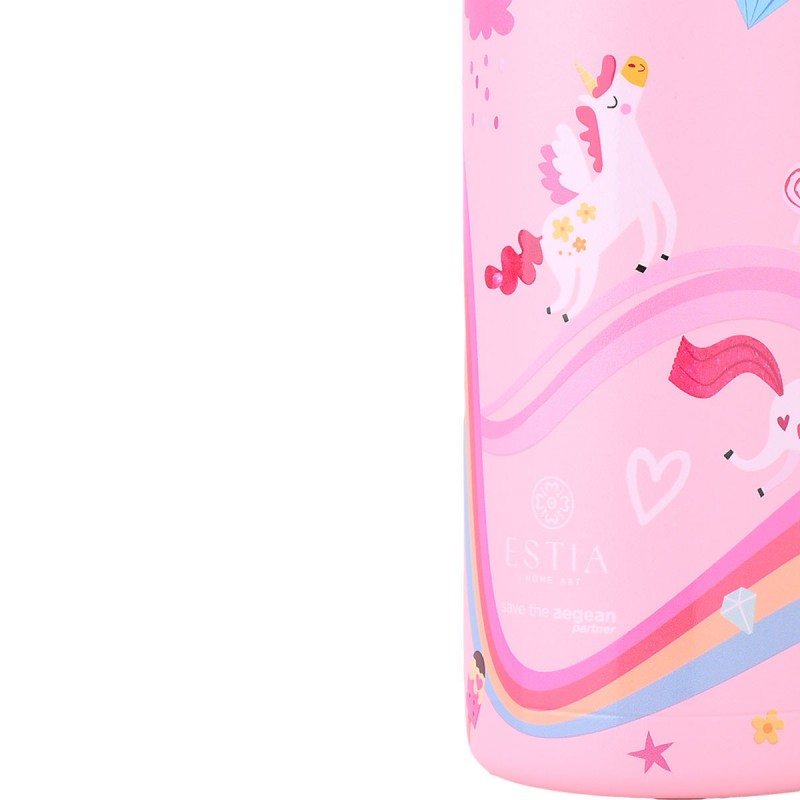 Estia Θερμός Παιδικό Wonder Bottle Save The Aegean 500ml Rainbow Dreams