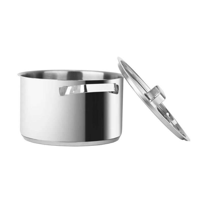 Κατσαρόλα Ανοξείδωτη Βαθιά Allegro 7.3lt / 26εκ. Estia